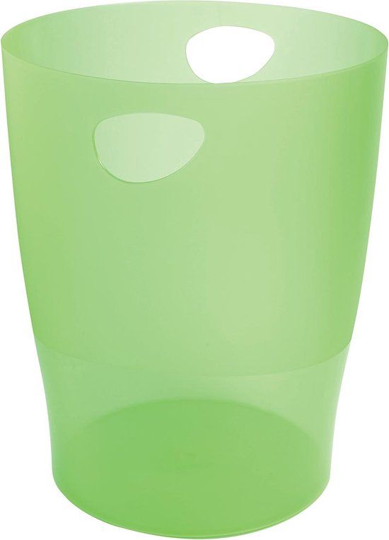 Exacompta ECOBIN 45397D Iderama prullenbak 15 liter - Appelgroen