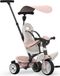 Smoby Baby Balade Tricycle, 3-en-1, Ceinture de sécurité, Guidon réglable, 10 mois - 3 ans, Roues silencieuses, Pare-soleil réglable