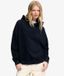 Superdry Femme Sweat à Capuche Company Logo Self Applique Coupe Décontractée Navy Taille: 44