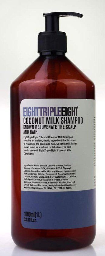 Eight Triple Eight Shampoo Xl Kokos 1000ml