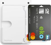 Fairphone 6 Porte-cartes durable pour trois cartes blanc