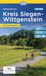 Radwanderkarte KOMPASS Karten Radwanderkarte BVA Kreis Siegen-Wittgenstein mit Knotenpunkten 1:50.000, reiß- und wetterfest, GPS-Tracks Download, E-Bike-geeignet