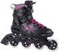 Tempish WOX 2.0 Patins à roulettes pour femme - 84mm - Fitness - Noir/Rose - Taille 41