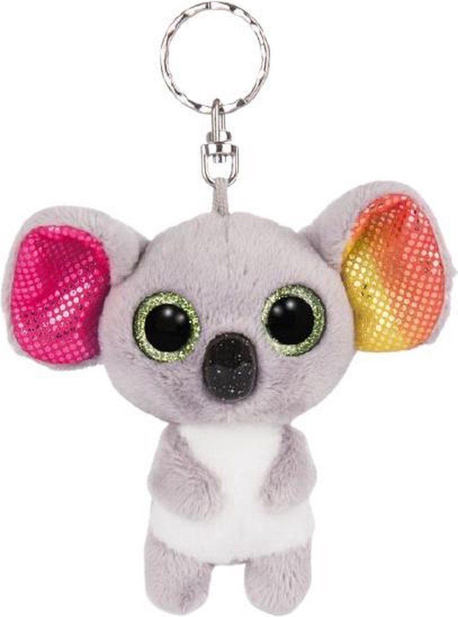 NICI Sleutelhanger Glubschis Koala Junior 9 Cm Pluche Grijs