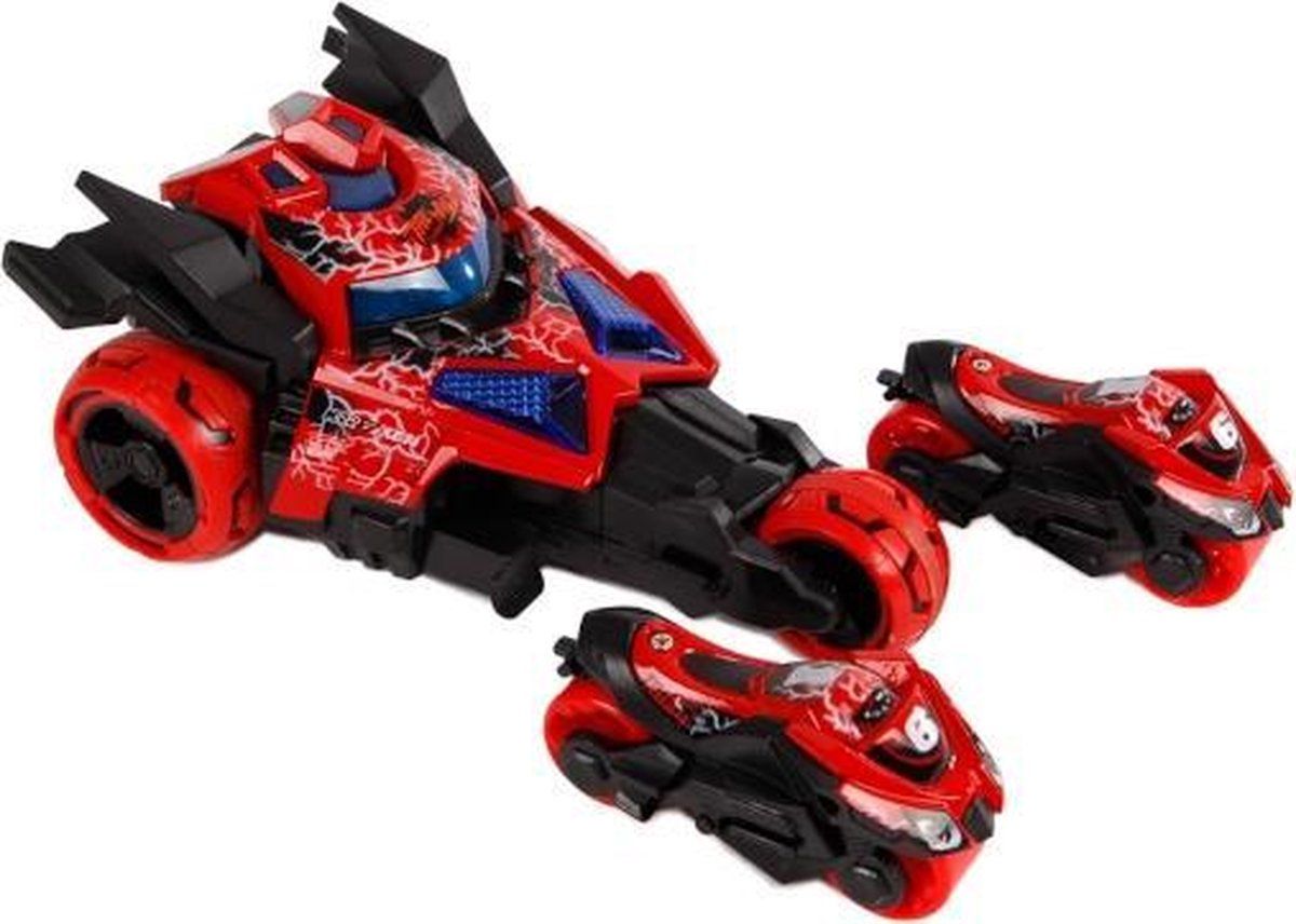 Toys Amsterdam Auto Catapult Jongens 18 Cm Rood/Zwart