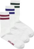 JACK & JONES JACTRAVIS TENNIS SOCK 3 PACK NOOS Heren Sokken Wit