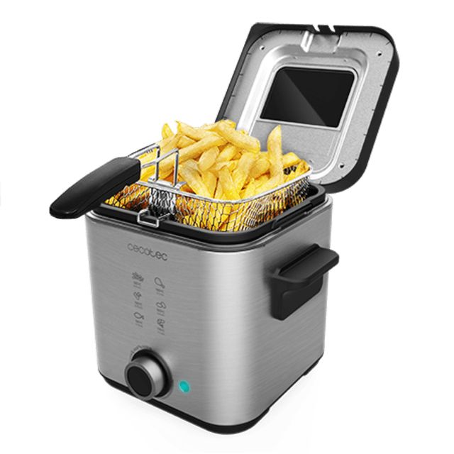 Cecotec CleanFry Advance 1500 - 1.5L Stainless Steel Deep Fryer