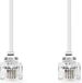 Nedis Telecomkabel - RJ11 Male - RJ11 Male - 2.00 m - Wit