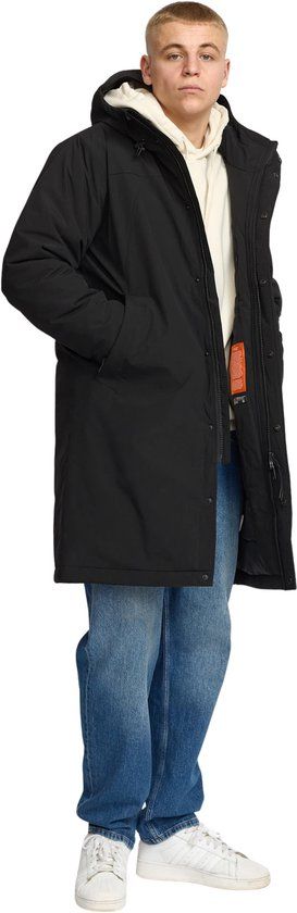 Revolution Polyester Parka met Drukknoopjes