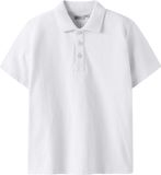 Name it Polo Regular Fit Katoen Kinderen Maat 146/152 Wit