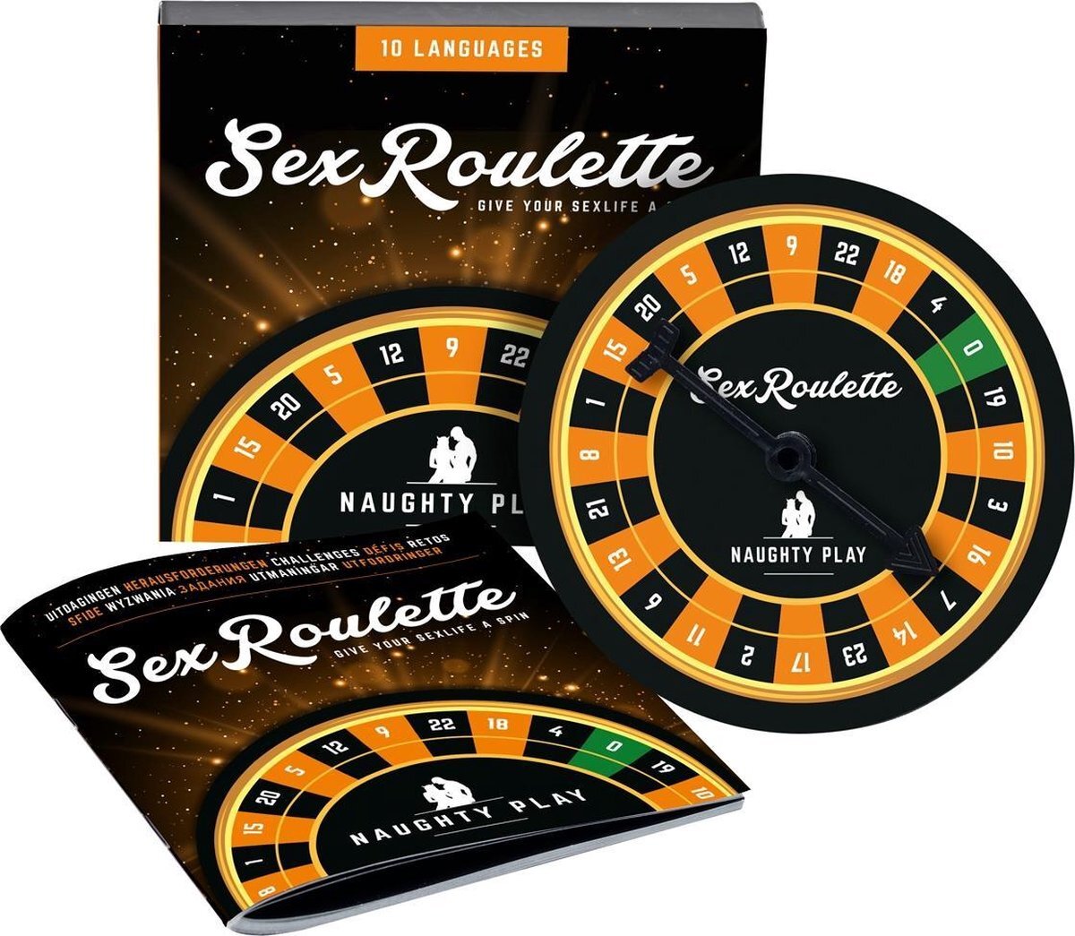 Tease & Please Sex Roulette Naughty Play - Erotisch spel - 24 spellen