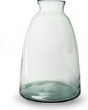 Jodeco Bloemenvaas - Eco glas transparant - H55 x D38 cm