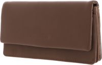 FREDsBRUDER Leren Portemonnee Pretty Little Things Wallet Heartbeat Smooth Toffee Bruine