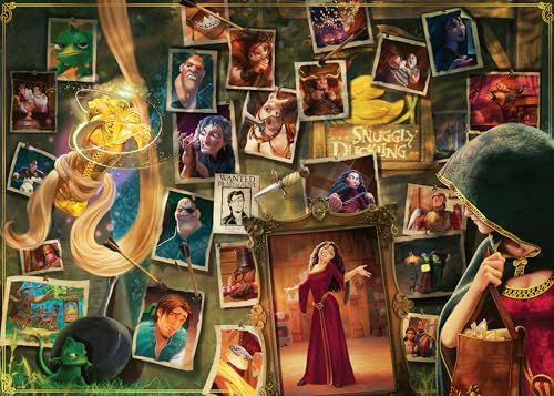 Ravensburger Puzzel 1000 Stukjes, Disney Villainous: Mother Gothel