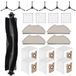 OEM T20 stofzuigeraccessoires: 6 zakken, 4 HEPA-filters, 6 borstels