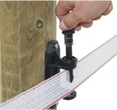 Ako Tendeur Premium pour poteau en bois (sachet 10 pièces)