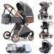 StarTech Babycombinatiewagen Model S800 3-in-1 Opvouwbaar Grijs