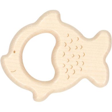 Goki Vis rammelaar - Naturel - Hout - 2022