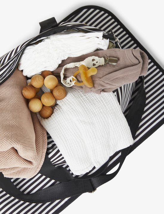 MAMALICIOUS MLGRACIE CHANGING BAG - Dames - Handtassen - Katoen - Zwart - Print