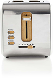 Nedis KABT510EWT Broodrooster - 2 Sneetjes - 900W - Wit