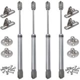 BZMD UG Ressorts à gaz - 120N Hydraulique - Supports de meubles - Bras pneumatique - 4 Pièces