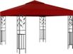 Prieel 3x3 m vin rouge