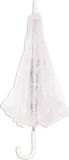 Bristol Novelty Lace Parasol (White)