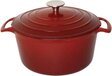 Vogue Ronde Gietijzeren Braadpan - 3,2 Liter - Rood - GH304