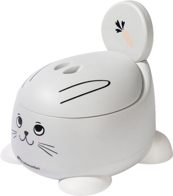 Bebeconfort Comfortabel Potje - Baby Plaspotje - 12-36 Maanden (max. 20 kg) - Konijn