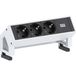 Bachmann DESK2 3x geaard stopcontact GST18, wit