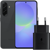 Samsung Galaxy A36 128GB Black 5G + Samsung 25W Charger Black
