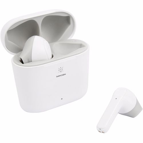 Swingson Buds White True Wireless In-Ear Bluetooth Earbuds