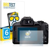 BROTECT - Screenprotector voor Canon EOS R50 - Folie Beschermfolie matte 6 Stuks