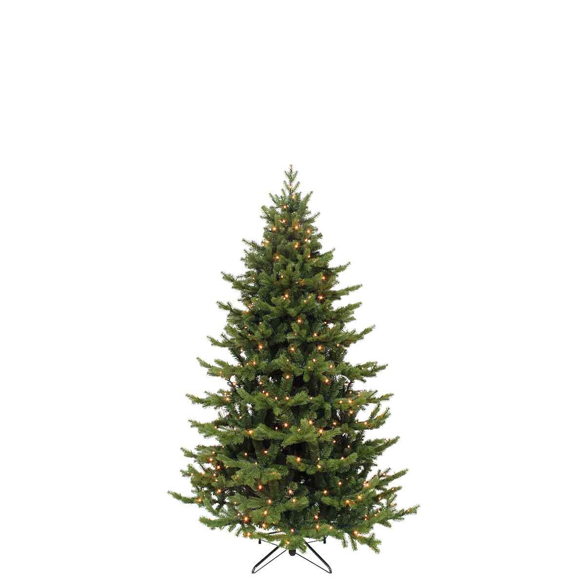 Triumph Tree kunstkerstboom led deluxe sherwood spruce maat in cm: 155 x 112 groen 120 lampjes