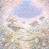 Spring Dream World Coloring Book