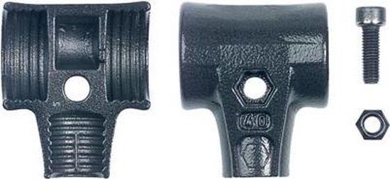 Wiha hamerset met schroef en borgmoer voor veiligheidshamer 30 mm met zacht slagvlak Aantal:1