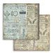 STAMPERIA INTERNATIONAL, KFT SBB748 Sir Vagabond The Traveler dubbelzijdig papier, 31,5 x 30,5 cm