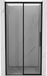 Mexen Rox porte coulissante pour douche, gauche 105 cm, cadre noir, noir