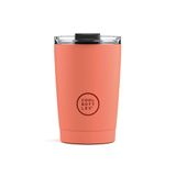 Cool Bottles Roestvrijstalen thermosbeker met luchtdicht deksel, BPA-vrij, voor 10 uur koude en 5 uur warme dranken, 330 ml