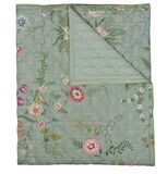 Pip Studio Everbloom Bedsprei - Eenpersoons - 150x200 cm - Groen