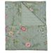 Pip Studio Everbloom Bedsprei - Eenpersoons - 150x200 cm - Groen