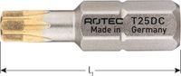 Rotec PRO Insertbit T 15 L=25mm C 6,3 DIAMANT - 10 stuks - 8063015