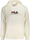 FILA Heren Hoodie FAU0227 Lange Mouw Katoen/Polyester Wit XXL