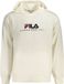 FILA Heren Hoodie FAU0227 Lange Mouw Katoen/Polyester Wit XXL