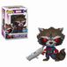 Funko Pop! Guardians of the Galaxy Rocket Raccoon Figurine Vinyle Classique