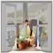 Porte moustiquaire magnétique - Moustiquaire de porte - Garder les insectes dehors - Système magnétique à fermeture automatique - 125 x 70 cm - Gris