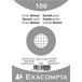 Exacompta Steekkaart bristol ruit 5x5 niet geperforeerd 105x148mm