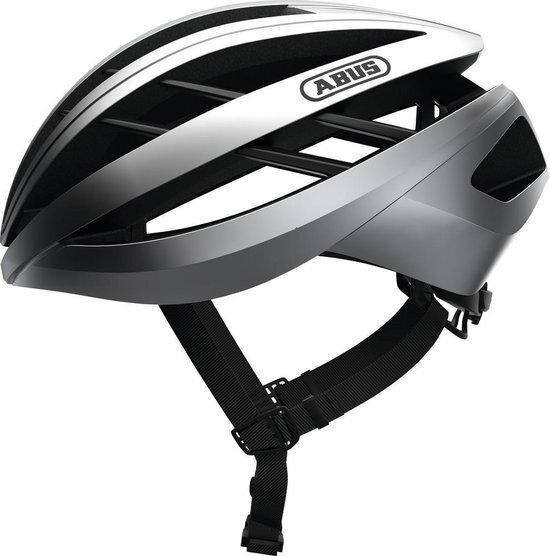 Abus Aventor Fietshelm zilver