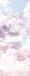 Komar Fotobehang - Clouds 100x250cm - Vliesbehang