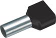 Vogt Verbindungstechnik 470509D Dubbele adereindhuls 2.50 mm² Deels geïsoleerd Grijs 100 stuk(s)